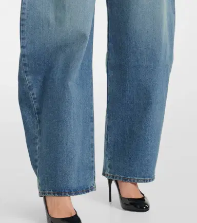 Alaïa Alaïa High-rise barrel-leg jeans | Thumbnail 6 Alaïa Alaïa High-rise barrel-leg jeans | Thumbnail 6