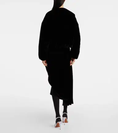 Alaïa Alaïa Velvet bomber jacket | Thumbnail 4 Alaïa Alaïa Velvet bomber jacket | Thumbnail 4