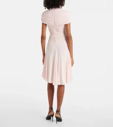 Alaïa Alaïa Ruched jersey midi dress | Thumbnail 4