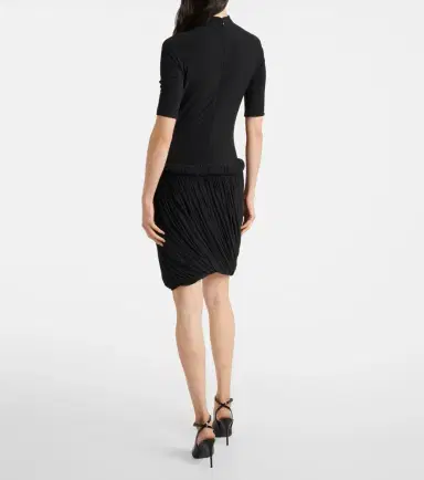 Alaïa Alaïa Draped jersey midi dress | Thumbnail 3