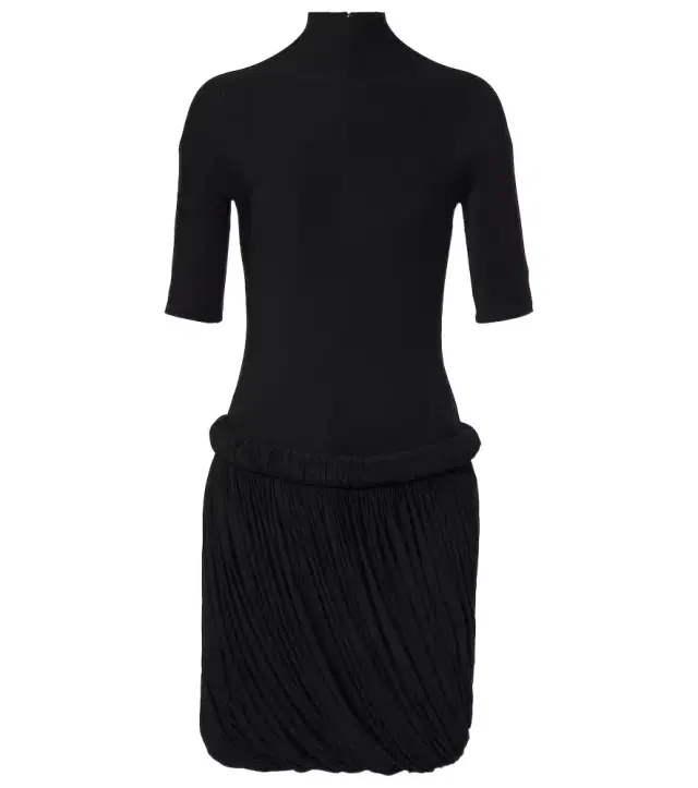 Alaïa Draped jersey midi dress