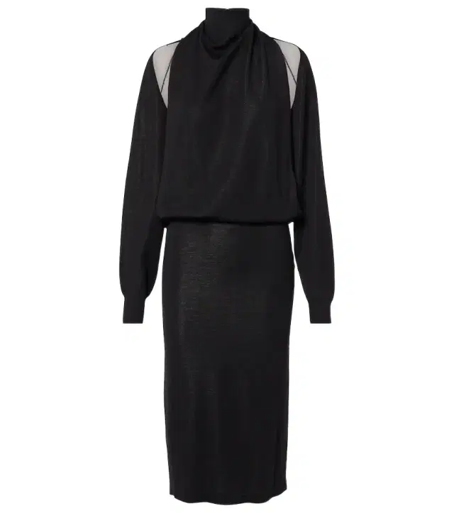 Alaïa Cut Out midi dress