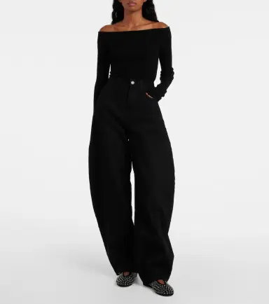 Alaïa Alaïa Crystal-embellished suede ballet flats | Thumbnail 5 Alaïa Alaïa Crystal-embellished suede ballet flats | Thumbnail 5