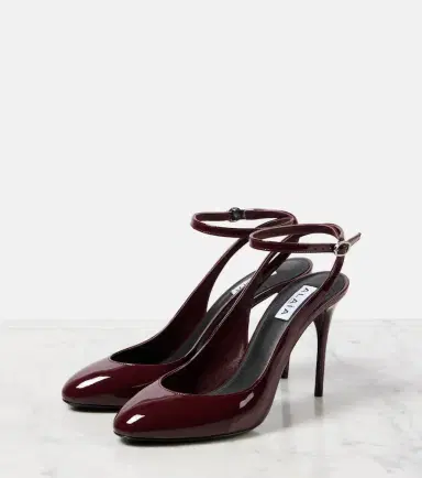 Alaïa Alaïa Décolleté 90 patent leather pumps | Thumbnail 2 Alaïa Alaïa Décolleté 90 patent leather pumps | Thumbnail 2