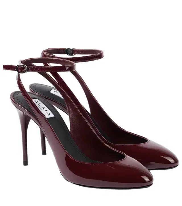 Alaia Alaïa Décolleté 90 patent leather pumps