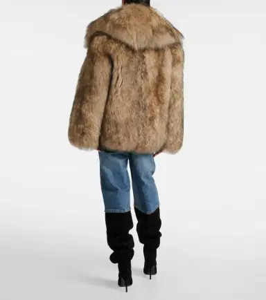 Alaia Alaïa Shearling coat | Thumbnail 4 Alaia Alaïa Shearling coat | Thumbnail 4