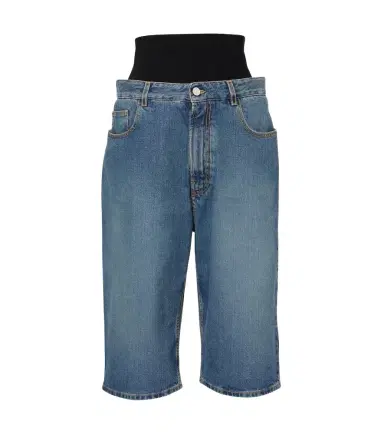 Alaïa Alaïa Cropped barrel-leg jeans | Thumbnail 1 Alaïa Alaïa Cropped barrel-leg jeans | Thumbnail 1