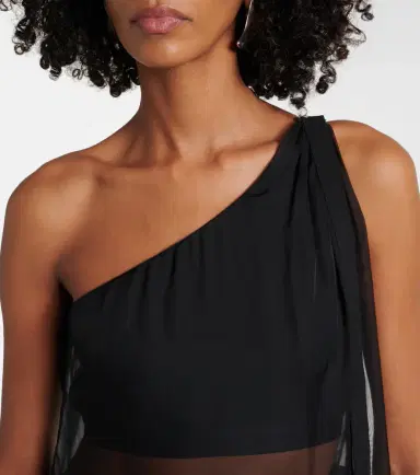 Nensi Dojaka Daphne one-shoulder minidress | Thumbnail 3