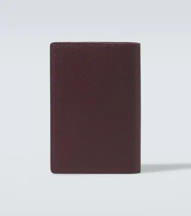 Balenciaga Logo leather passport holder | Thumbnail 2