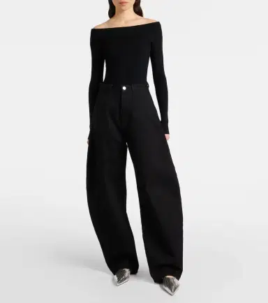 Alaia Alaïa Art Deco mirrored leather slingback flats | Thumbnail 5 Alaia Alaïa Art Deco mirrored leather slingback flats | Thumbnail 5