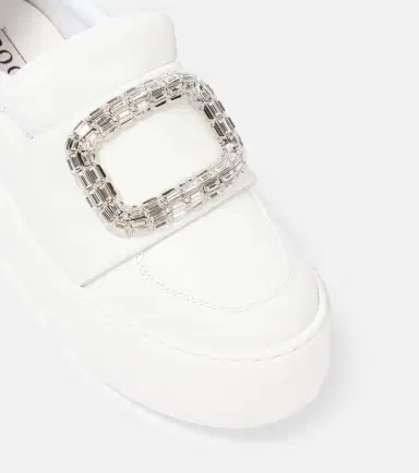 Roger Vivier Viv' Up leather slip-on sneakers | Thumbnail 2