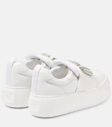 Roger Vivier Viv' Up leather slip-on sneakers | Thumbnail 3