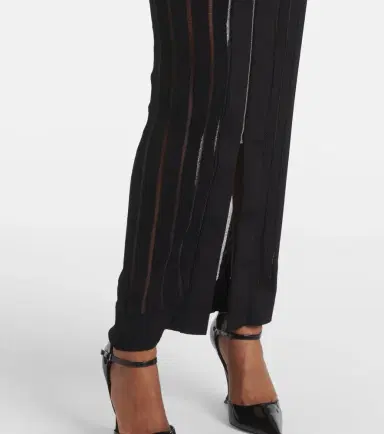 Nensi Dojaka Ribbed-knit maxi dress | Thumbnail 5