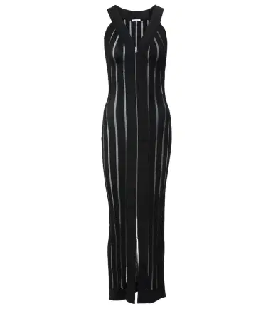 Nensi Dojaka Ribbed-knit maxi dress | Thumbnail 1