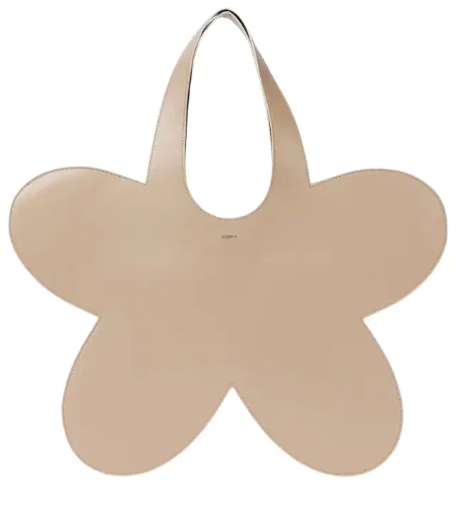 Coperni Flower leather tote bag