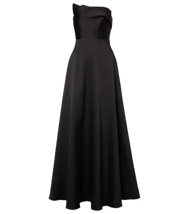 Roland Mouret Strapless taffeta gown