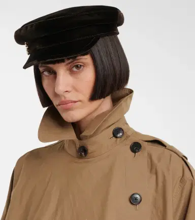 Roger Vivier Velvet newsboy cap | Thumbnail 2