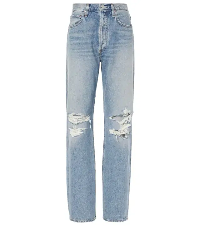 Kelly high-rise straight jeans