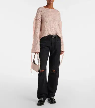 AGOLDE Kelly high-rise distressed straight jeans | Thumbnail 2 AGOLDE Kelly high-rise distressed straight jeans | Thumbnail 2
