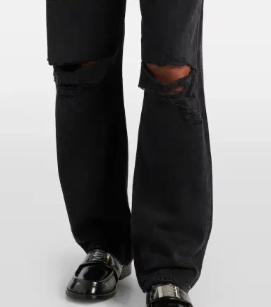 AGOLDE Kelly high-rise distressed straight jeans | Thumbnail 7 AGOLDE Kelly high-rise distressed straight jeans | Thumbnail 7