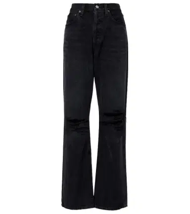 AGOLDE Kelly high-rise distressed straight jeans | Thumbnail 1 AGOLDE Kelly high-rise distressed straight jeans | Thumbnail 1
