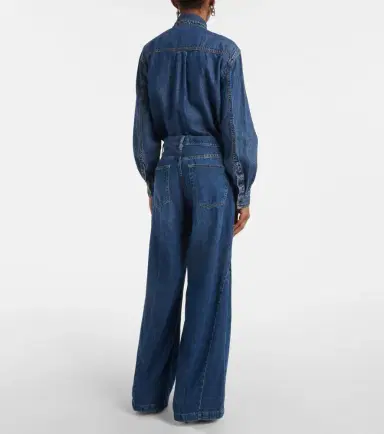 Frame Le Baggy Palazzo wide-leg jeans | Thumbnail 6