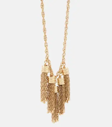 Chloé Chloé Chloé Pompoms pendant necklace | Thumbnail 3