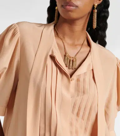 Chloé Chloé Chloé Pompoms pendant necklace | Thumbnail 5