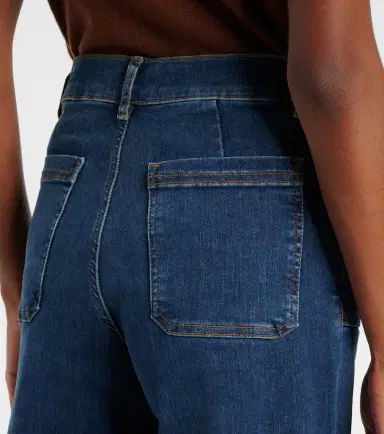 Frame Le Slim Palazzo high-rise wide-leg jeans | Thumbnail 2