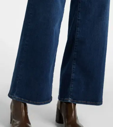 Frame Le Slim Palazzo high-rise wide-leg jeans | Thumbnail 3