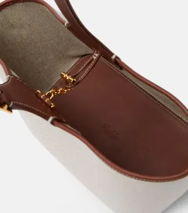 Loro Piana Bobbin canvas tote bag | Thumbnail 4