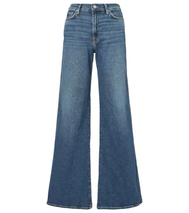 7 For All Mankind Luxe Vintage high-rise wide-leg jeans