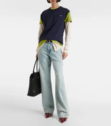 7 For All Mankind Tess Trouser high-rise straight jeans | Thumbnail 2