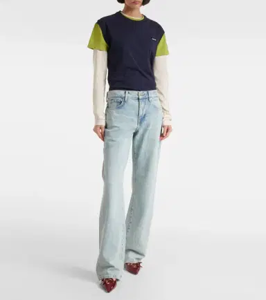 7 For All Mankind Tess Trouser high-rise straight jeans | Thumbnail 3