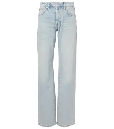 7 For All Mankind Tess Trouser high-rise straight jeans | Thumbnail 1