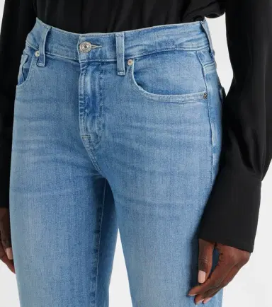 7 For All Mankind Mid-rise flared jeans | Thumbnail 6