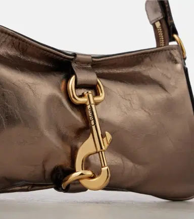 Chloé Chloé Kerala 25 Small metallic leather shoulder bag | Thumbnail 4 Chloé Chloé Kerala 25 Small metallic leather shoulder bag | Thumbnail 4