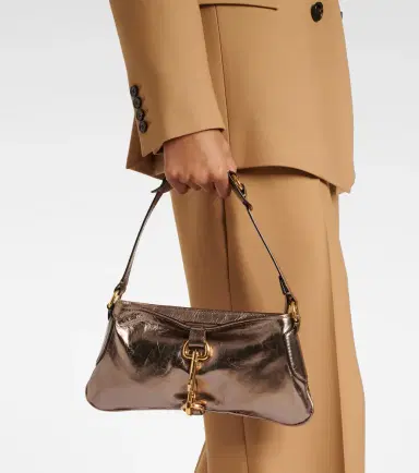 Chloé Chloé Kerala 25 Small metallic leather shoulder bag | Thumbnail 5 Chloé Chloé Kerala 25 Small metallic leather shoulder bag | Thumbnail 5