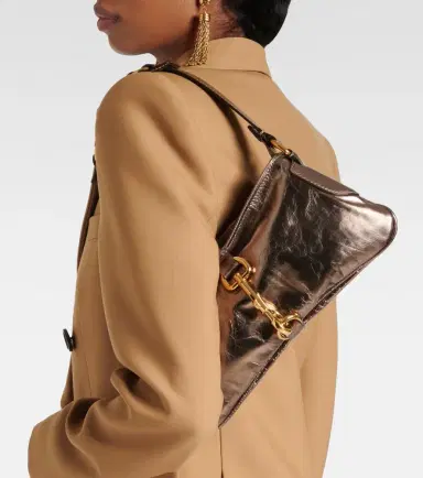 Chloé Chloé Kerala 25 Small metallic leather shoulder bag | Thumbnail 6 Chloé Chloé Kerala 25 Small metallic leather shoulder bag | Thumbnail 6