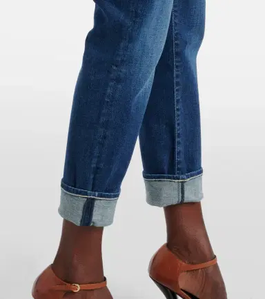 7 For All Mankind Mid-rise cropped skinny jeans | Thumbnail 5
