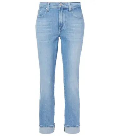 7 For All Mankind Mid-rise skinny jeans | Thumbnail 1