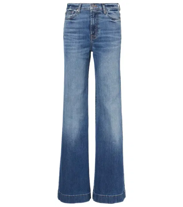 7 For All Mankind Modern Dojo Groovy high-rise flared jeans