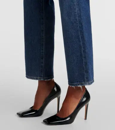 7 For All Mankind High-rise cropped straight jeans | Thumbnail 7