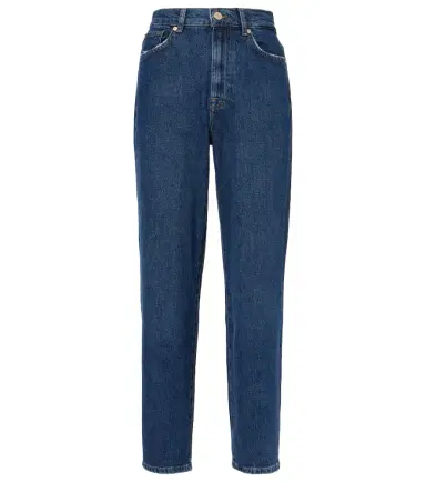 7 For All Mankind High-rise cropped straight jeans | Thumbnail 1