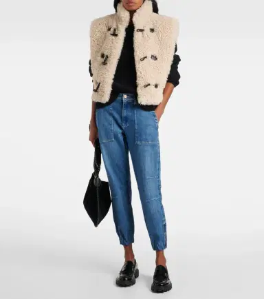 7 For All Mankind High-rise straight jeans | Thumbnail 4