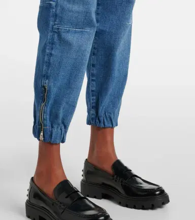 7 For All Mankind High-rise straight jeans | Thumbnail 5