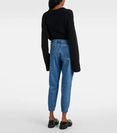 7 For All Mankind High-rise straight jeans | Thumbnail 7