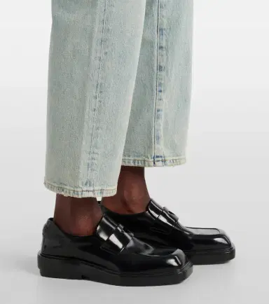 7 For All Mankind High-rise straight jeans | Thumbnail 3