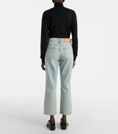 7 For All Mankind High-rise straight jeans | Thumbnail 5