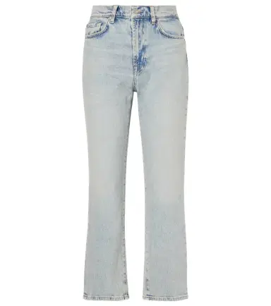 7 For All Mankind High-rise straight jeans | Thumbnail 1